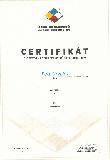 Certifikát 4 (Certifikát 4 - obkladač Petr Urválek)